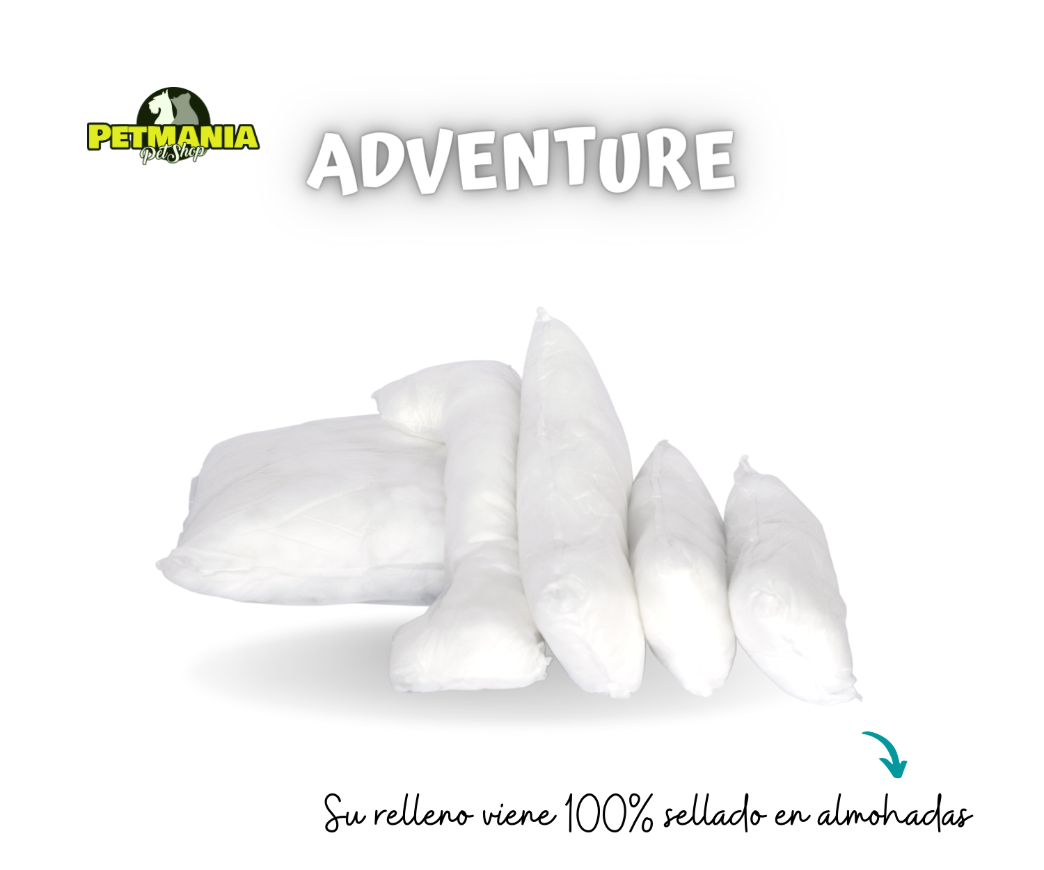 CAMA IMPERMEABLE ADVENTURE verde agua talla M